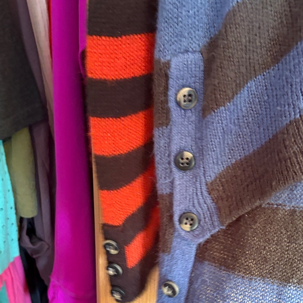 Striped Red and Blue Sweater - Picture 2 of 5